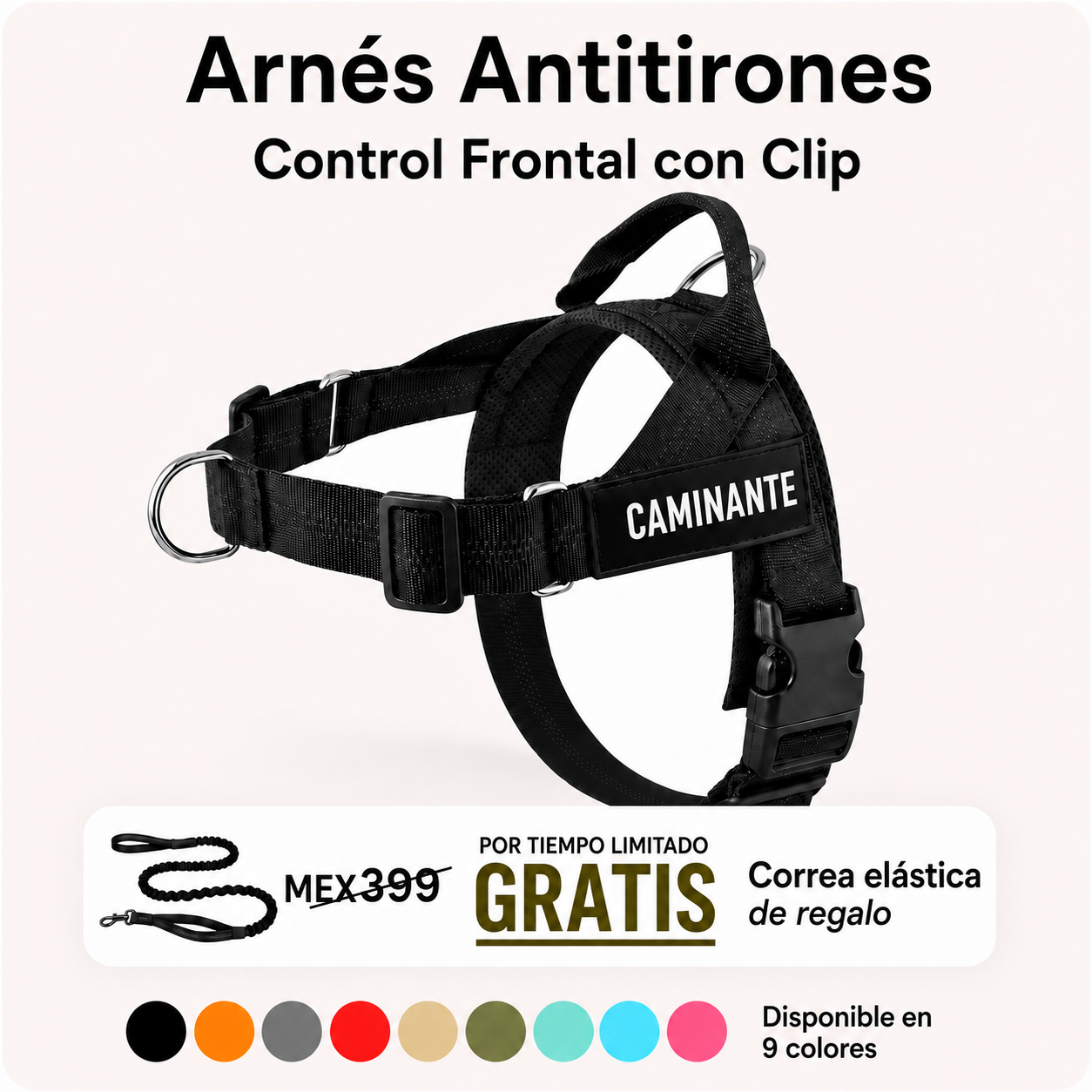 Arnés Antitirones para Perros