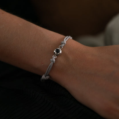 Pulsera de Foto con Nudo Marinero