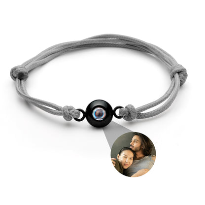 Pulsera de Foto con Nudo Marinero