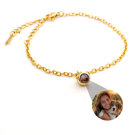 Pulsera de Foto Delicada Personalizada