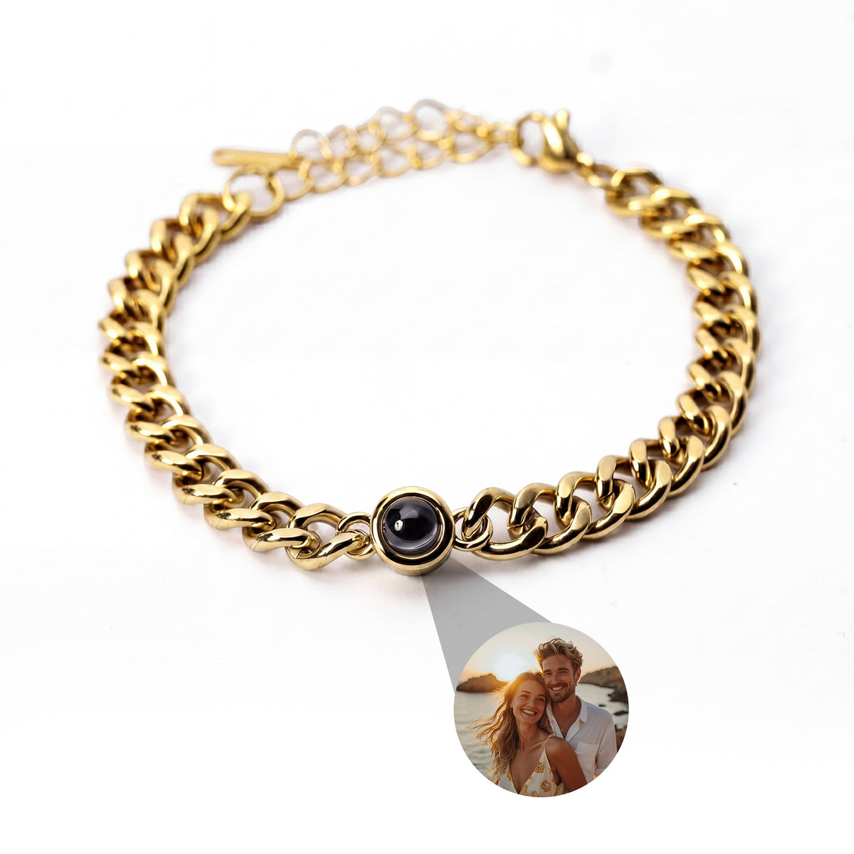 Pulsera de Foto Cadena